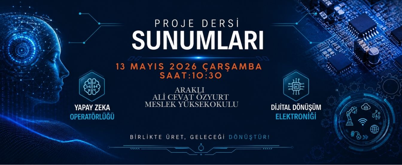 Elektronik ve Otomasyon Bölümü Proje Sunumları