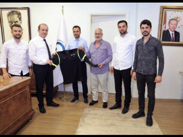 Futbol Bölgesel ve İl Hakem Kurulu Heyeti, Rektörümüzü Ziyaret Etti