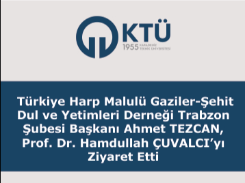 Rektörlüğümüze Anlamlı Ziyaret