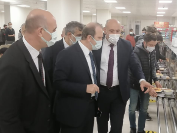 Rektörümüz, Trabzon Öğrenci Yurdunu Ziyaret Etti