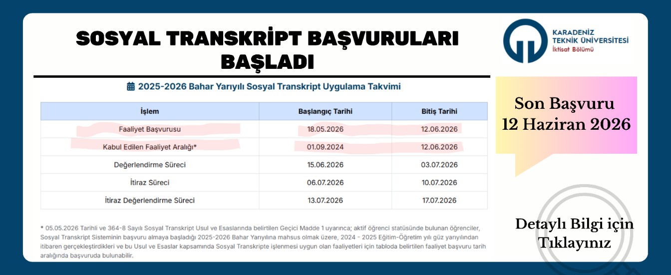 Sosyal Transkript Uygulama