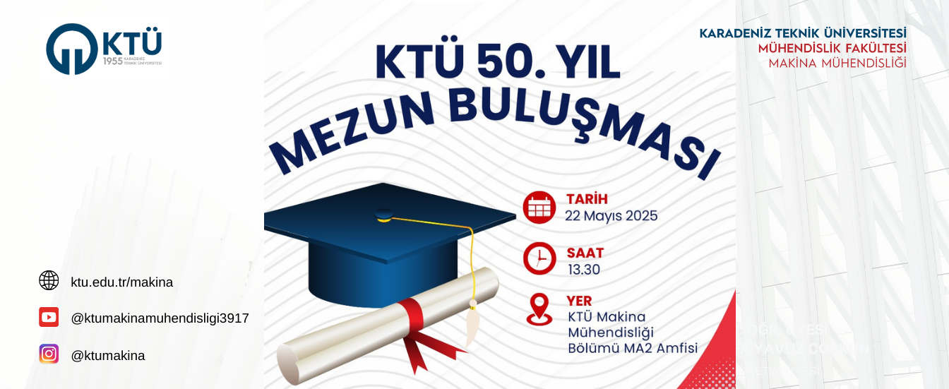 KTÜ 50. YIL MEZUN BULUŞMASI