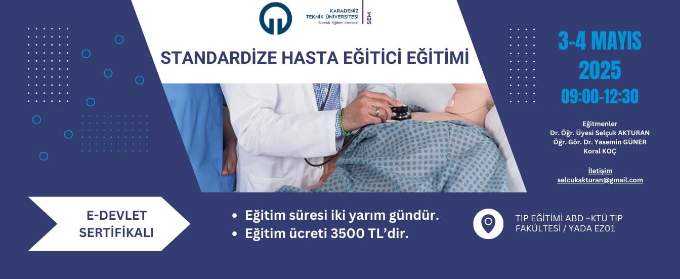 Standardize Hasta Eğitici Eğitimi