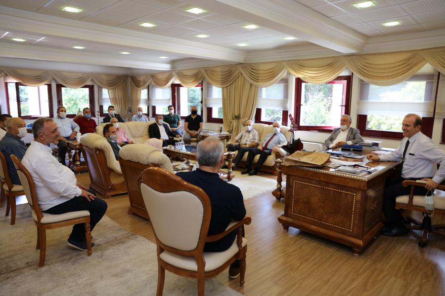 Anadolu Kültür ve İrfan Derneği (ANADER) Başkanı Asım AYKAN ve Beraberindeki Heyet