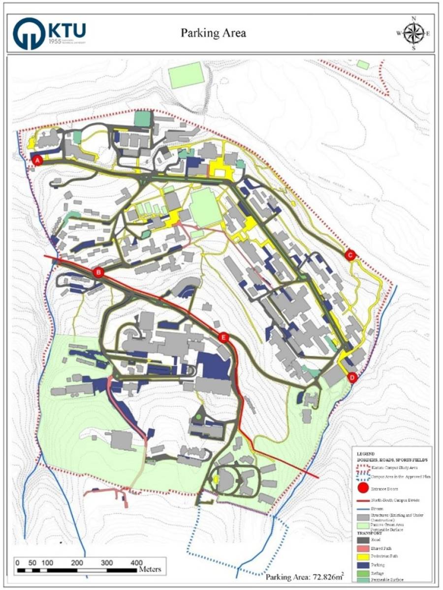 KTU Campus Parking Area