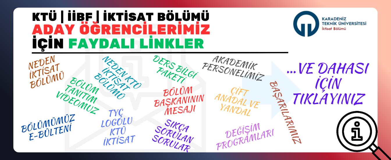 Aday Öğrencilerimiz için Faydalı Linkler