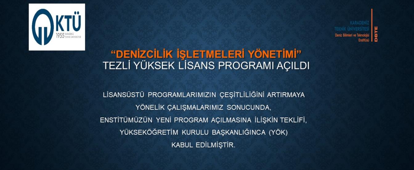 Yeni Program Açılması