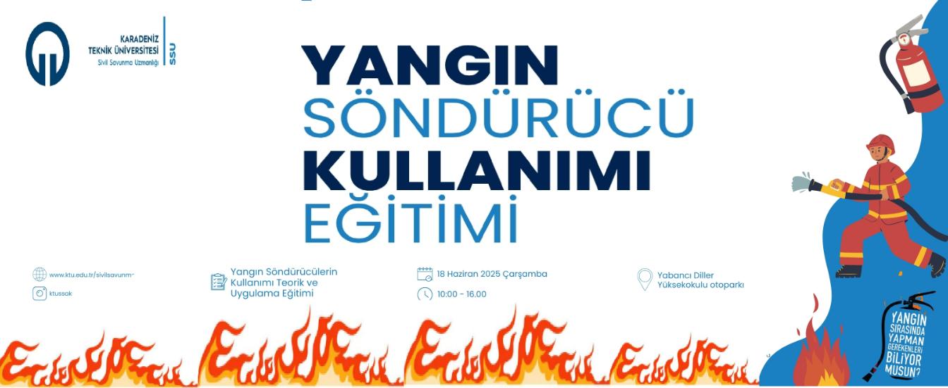Yangın Söndürücü Kullanım Eğitimi
