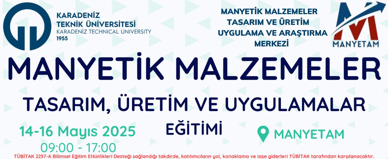 Manyetik Malzemeler: Tasarım,Üretim ve Uygulamalar