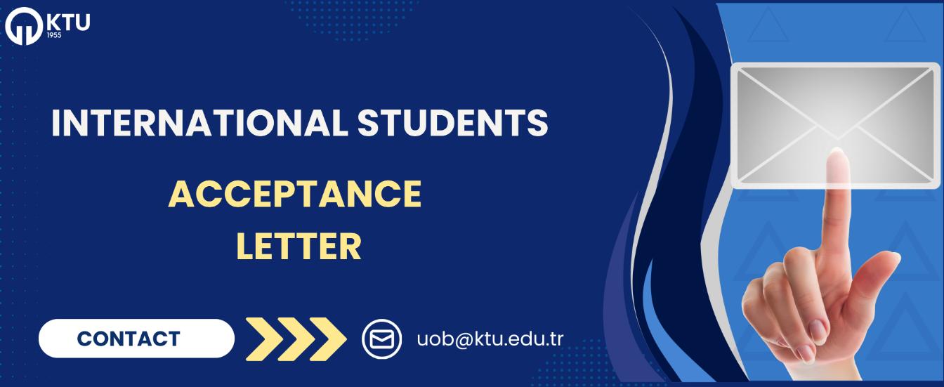 acceptanc eletter