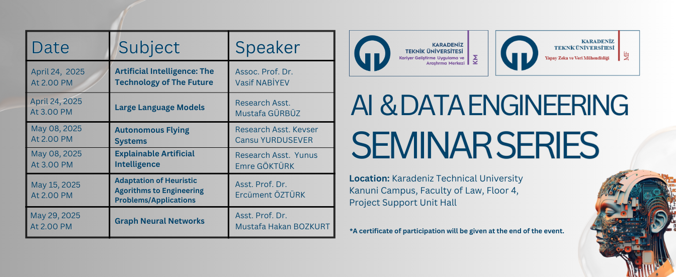 Seminar Series Program announcement