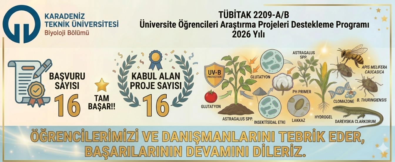 2209 A ve B Tebrik