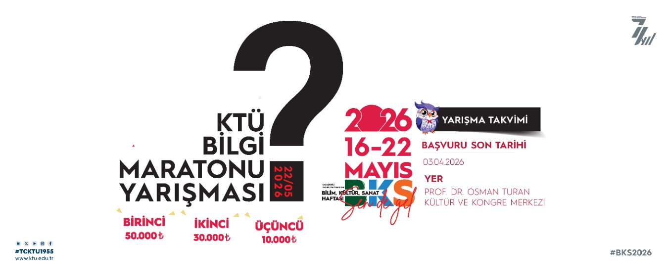 KTÜ Bilgi Maratonu Yarışması