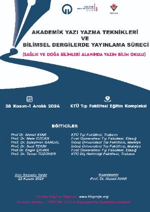 Akademik Yazı Yazma Teknikleri ve Bilimsel Dergilerde Yayınlama Süreci