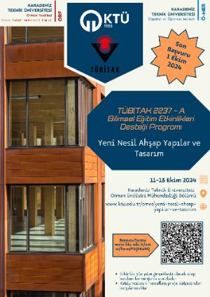 Yeni Nesil Ahşap Yapılar ve Tasarım Eğitimi Başvuruya Açıldı