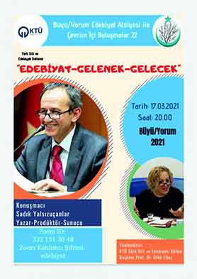 Edebiyat Atölyesi ile Çevrim İçi Buluşmalar 22