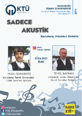 Sadece Akustik Karadeniz Müzik Dinletisi