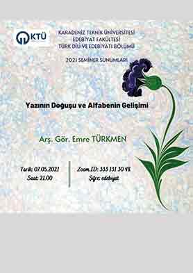 Yazının Doğuşu ve Alfabenin Gelişimi 