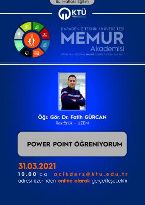 Power Point Öğreniyorum