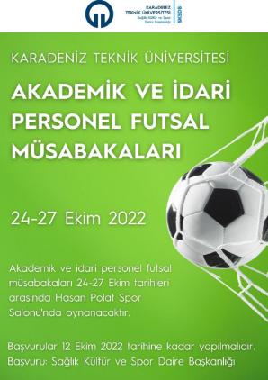 Akademik ve İdari Personel Futsal Müsabakaları
