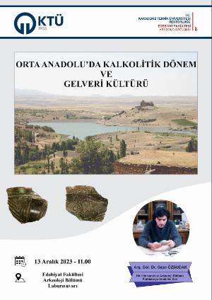 Orta Anadolu'da Kalkolitik Dönem ve Gelveri Kültürü