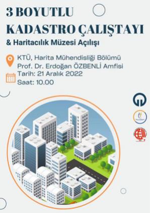 3 Boyutlu Kadastro Çalıştayı ve Haritacılık Müzesi Açılışı