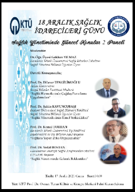 18 Aralık Sağlık İdarecileri Günü