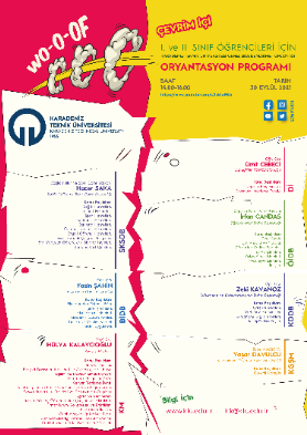 I. ve II. Sınıf Öğrencilerine Oryantasyon Programı