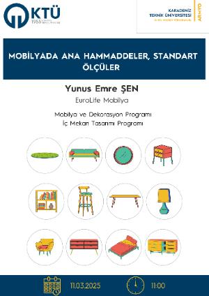 Mobilyada Ana Hammaddeler ve Standart Ölçüler Semineri