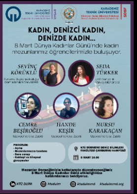 Kadın, Denizci Kadın, Denizde Kadın...