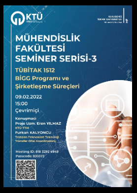 TÜBİTAK 1512 Girişimcilik Destek Programı Bilgilendirme Toplantısı
