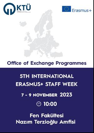 5. International Erasmus+ Staff Week