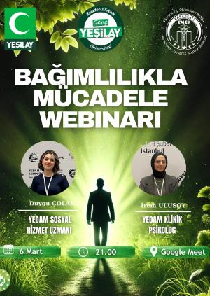 Bağımlılıkla Mücadele Webınarı