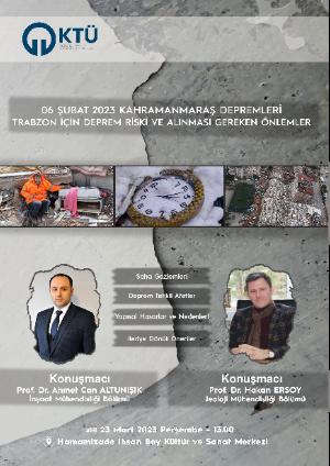 Trabzon İçin Deprem Riski ve Alınması Gereken Önlemler