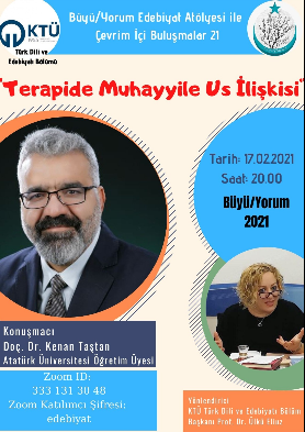 Türk Dili ve Edebiyatı Bölümü Çevrimiçi Buluşmaları 21