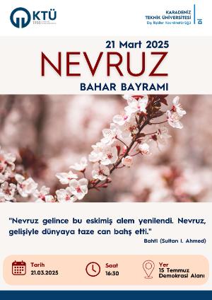 Dış İlişkiler Genel Koordinatörlüğü Organizasyonuyla Nevruz Bahar Bayramı Etkinliği