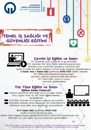 Temel İş Sağlığı ve Güvenliği Eğitimi