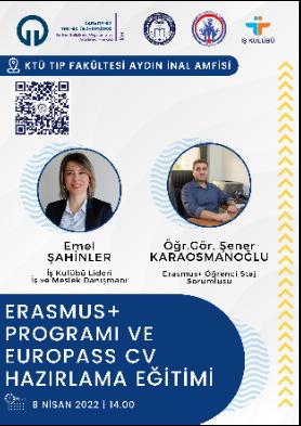 Erasmus+ Programı ve Europass CV Hazırlama Eğitimi