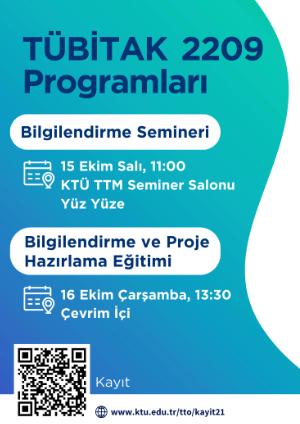 TÜBİTAK 2209 Proje Hazırlama Eğitimi Başlıyor