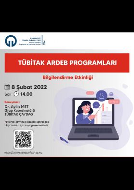 TÜBİTAK ARDEB Programları Bilgilendirme Etkinliği 