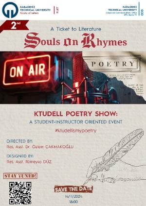 SOULS ON RHYMES: A Ticket to Literature, KTUDELL Poetry Show