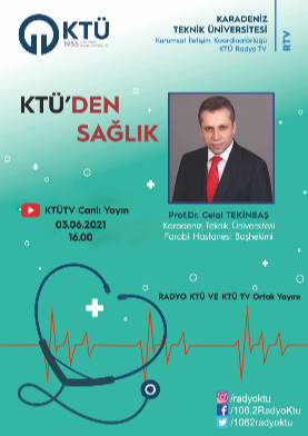 Başhekimimiz Prof. Dr. Celal TEKİNBAŞ Canlı Yayında!