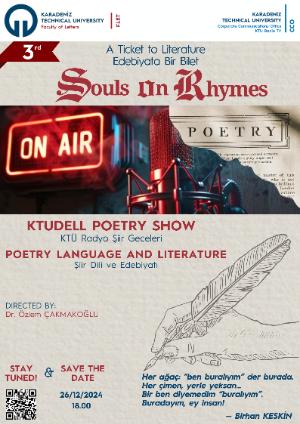 SOULS ON RHYMES: A Ticket to Literature, KTUDELL Poetry Show