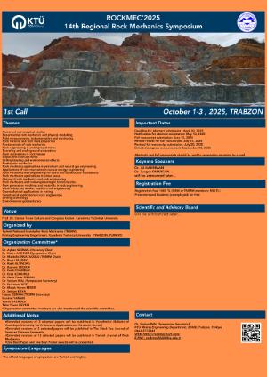 ROCKMEC2025 - 14th Regional Rock Mechanics Symposium