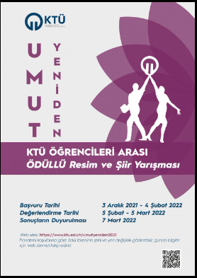 KTÜ Öğrencileri Arası Ödüllü Resim ve Şiir Yarışması