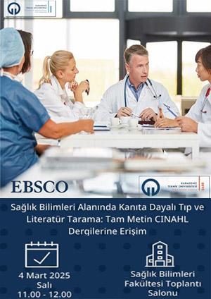 EBSCO Veri Tabanları Fakülte Eğitimleri Programı-Mart 2025