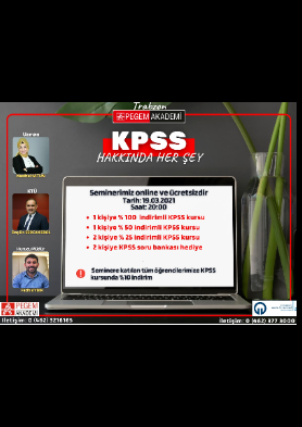 KPSS Bilgilendirme Semineri