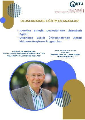 Lisans Öğrencilerine Yönelik Uluslararası Eğitim Olanakları Semineri