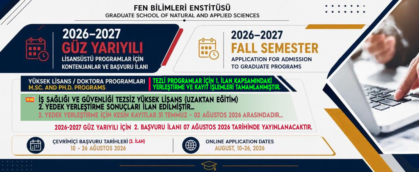 FBE | İSG 2. Yedek Yerleştirme Sonuçları