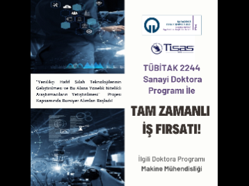 Doktora Öğrencisi ve Çalışma Arkadaşları Aranıyor!